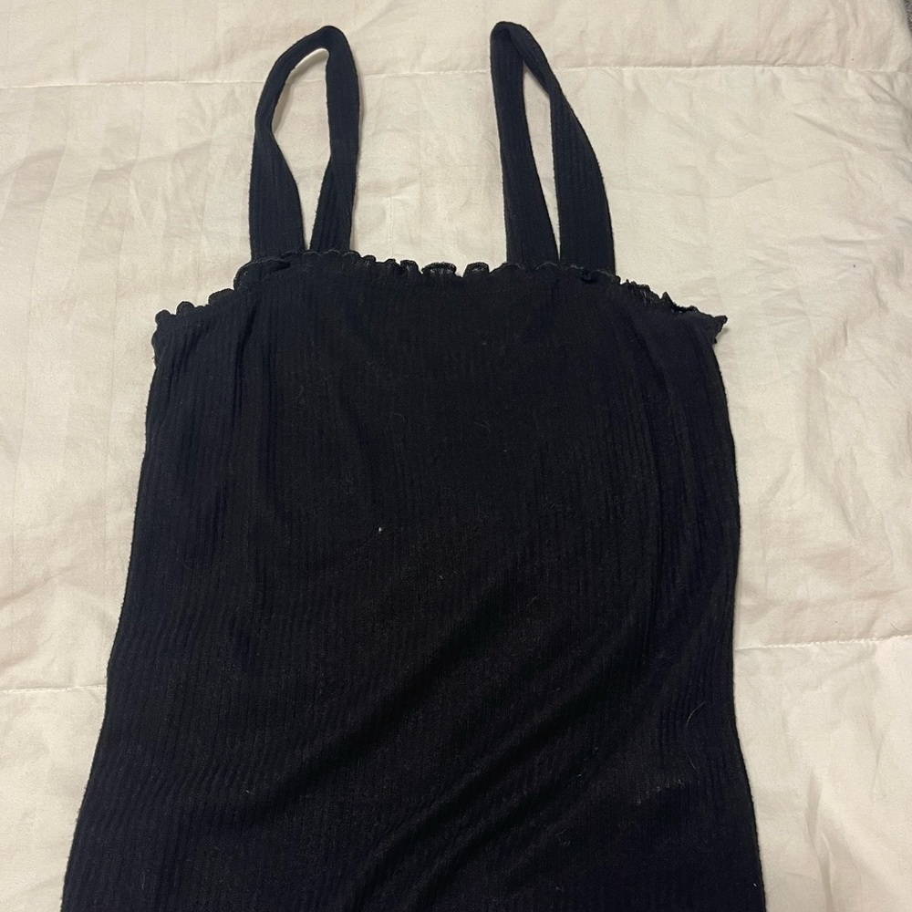 black American eagle tank top